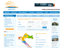 Tablet Screenshot of namestitev.si